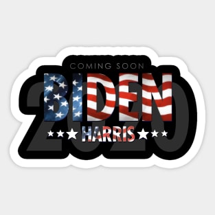 Biden Harris 2020 Coming Soon Sticker